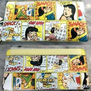 Kate spade Archie comics Betty Veronica wallet